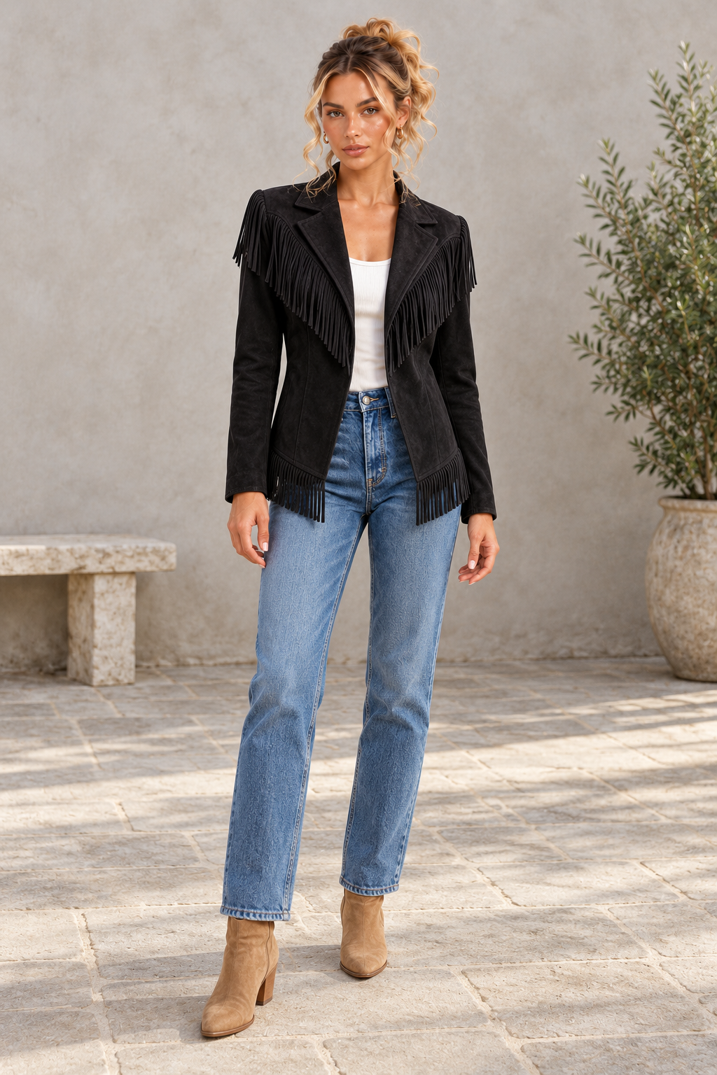 Cropped Button Front Cardigan