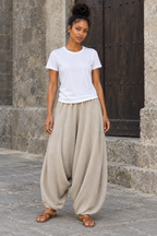 Relaxed Harem Trousers
