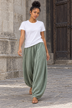 Relaxed Harem Trousers