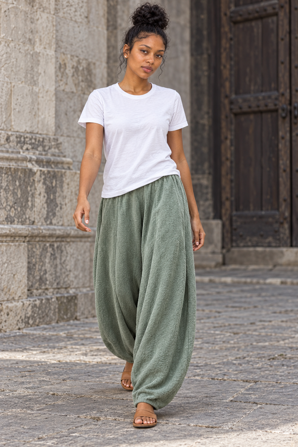 Relaxed Harem Trousers
