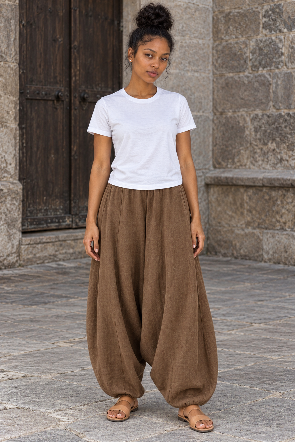 Relaxed Harem Trousers