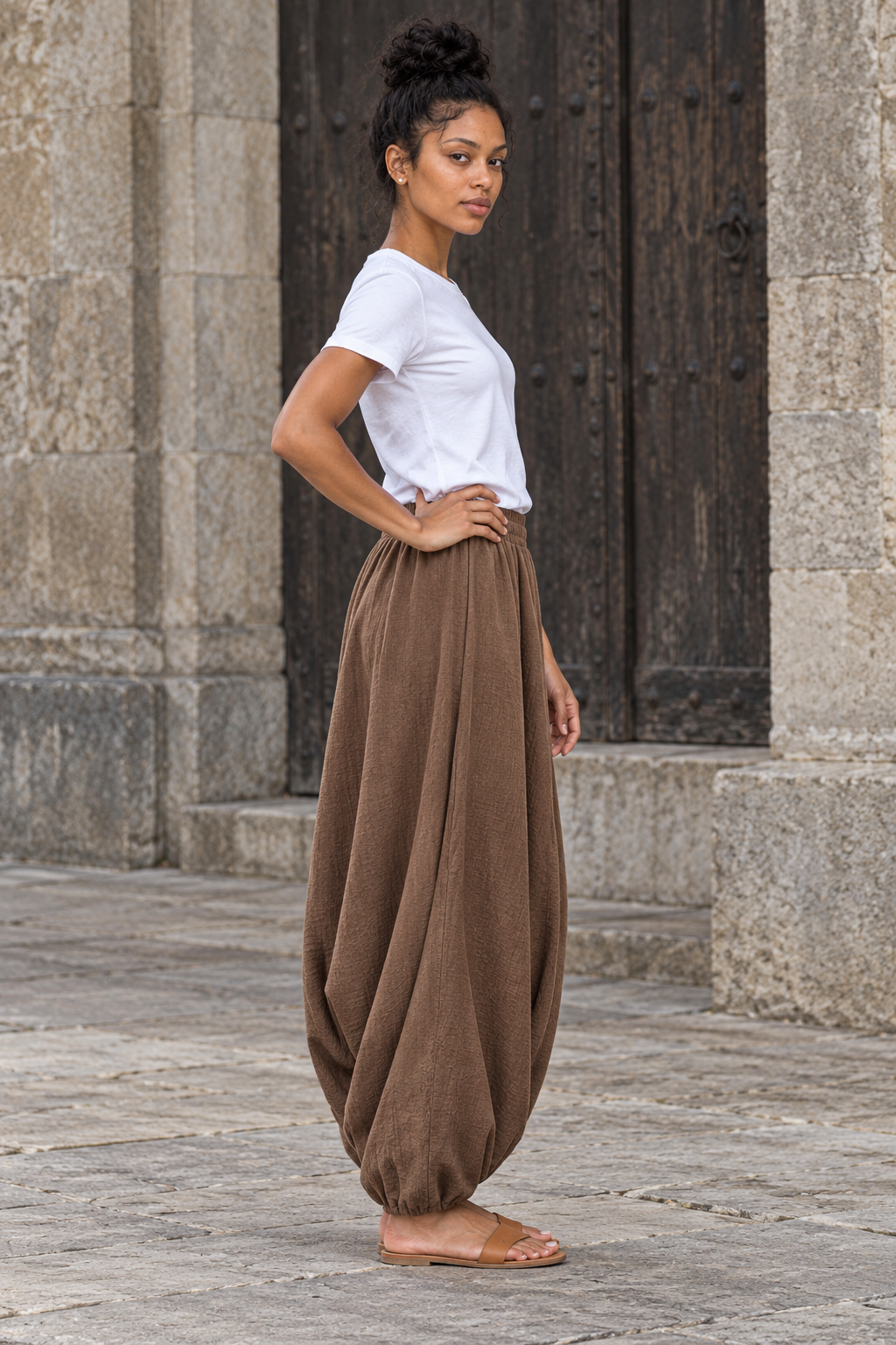 Relaxed Harem Trousers