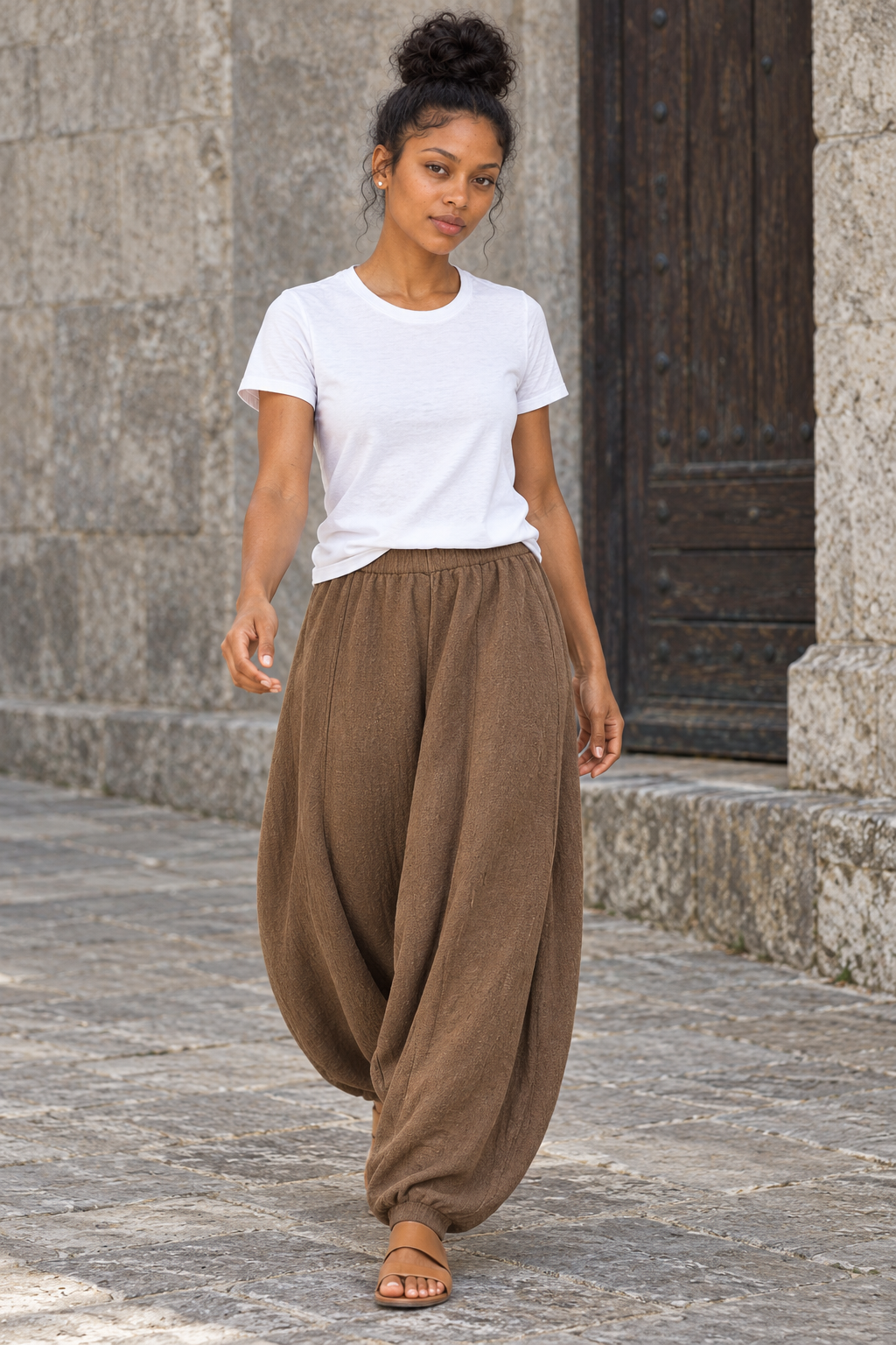 Relaxed Harem Trousers