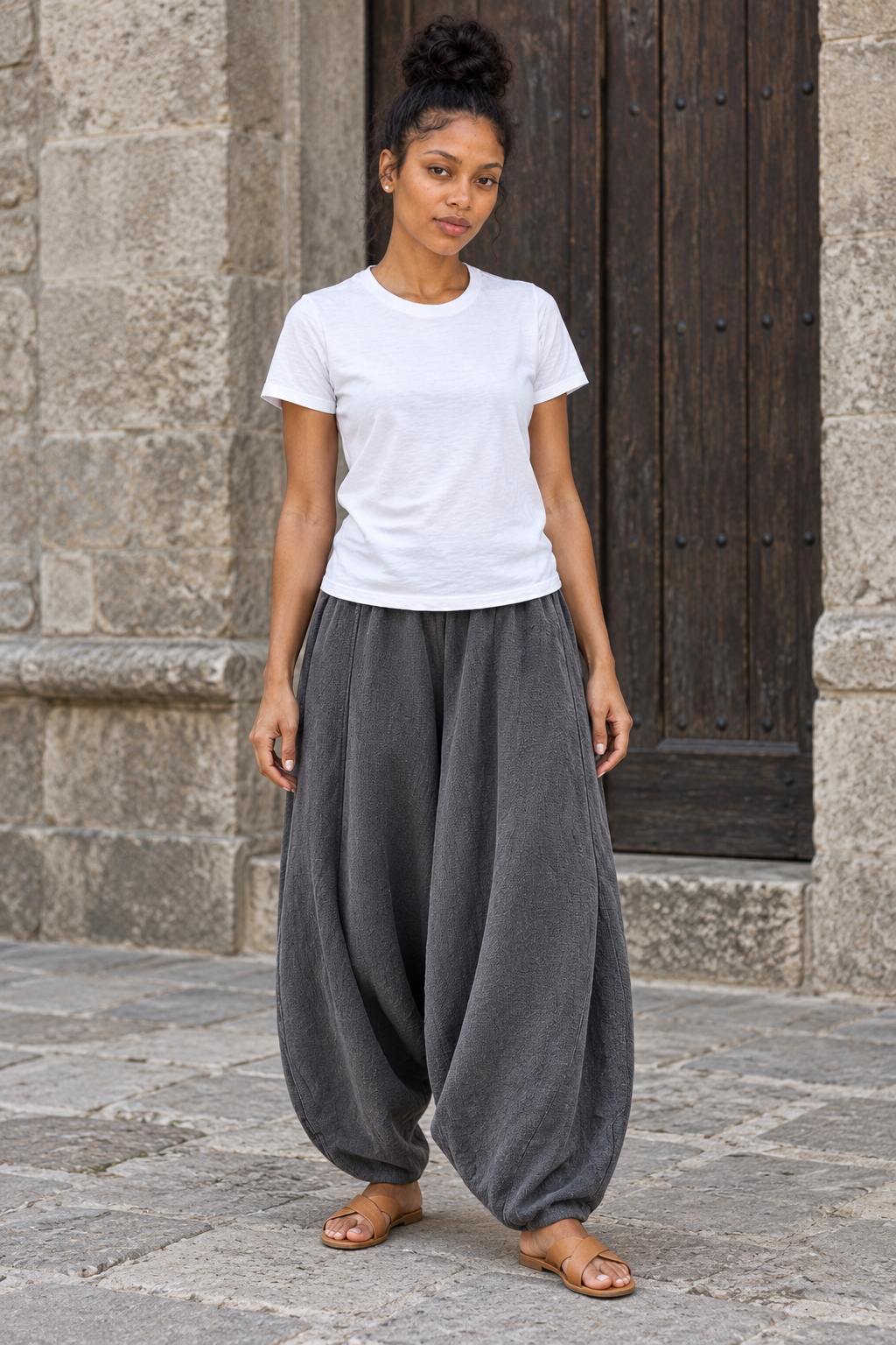 Relaxed Harem Trousers