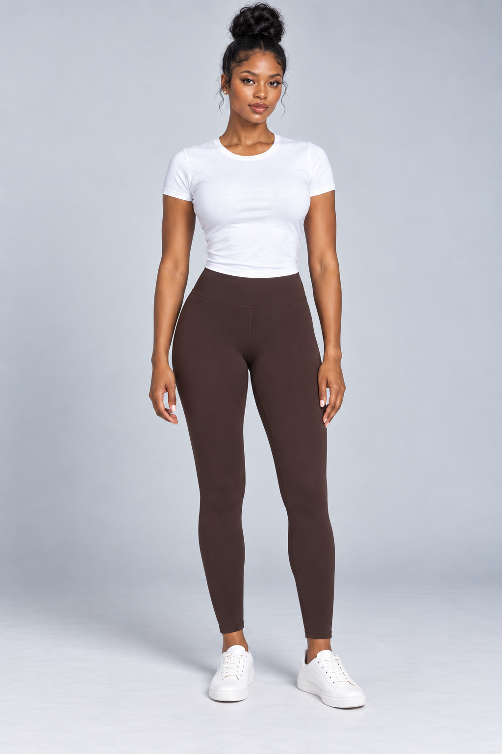 High Waisted Ankle Length Leggings