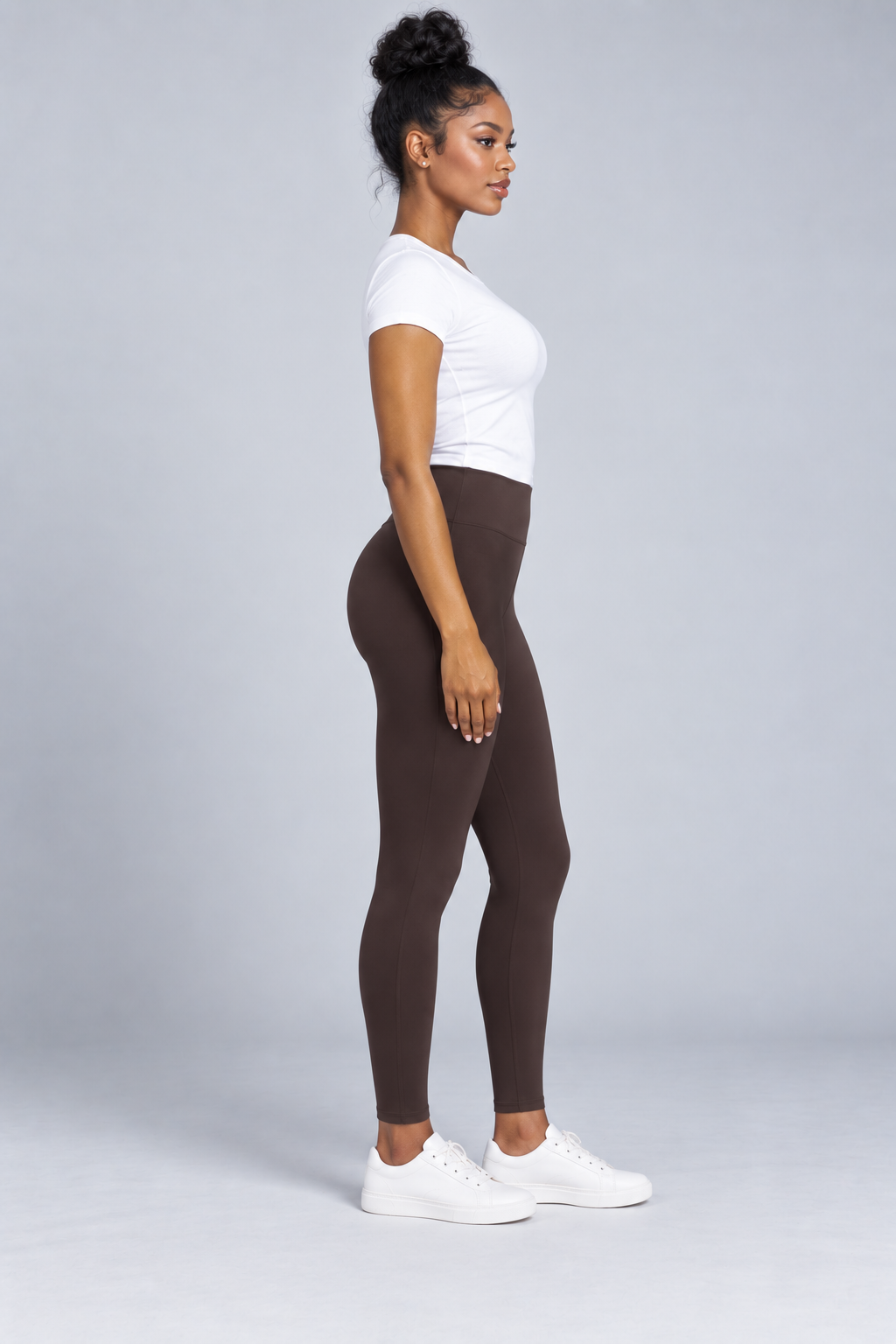 High Waisted Ankle Length Leggings